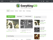 Tablet Screenshot of everything420.com